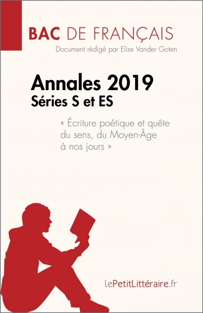 Bac de français 2019 - Annales Série S et ES (Corrigé)